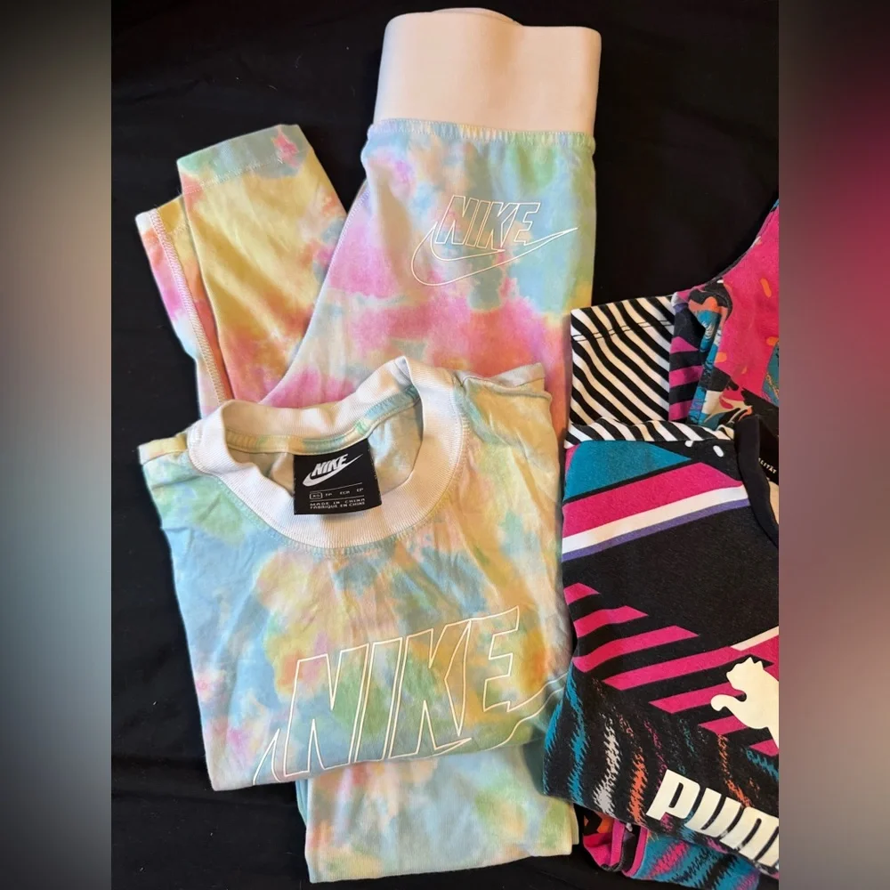 Nike & Puma Matching Set Bundle – Size XS